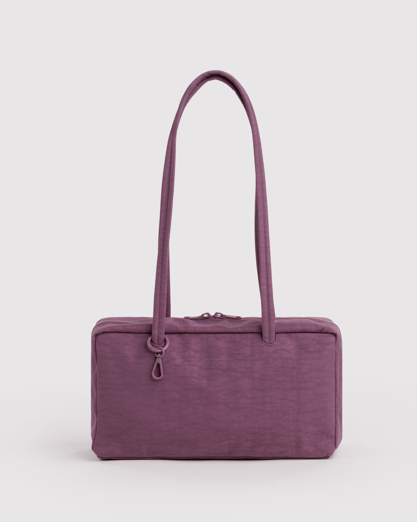 Nylon Bowler Bag: Wild Plum - Image 1