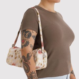 Nylon Loaf Bag: Abstract Floral - Image 4