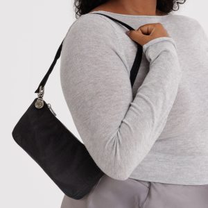 Nylon Pouchette in Black - Image 4