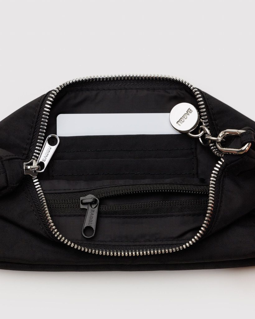 Nylon Pouchette in Black