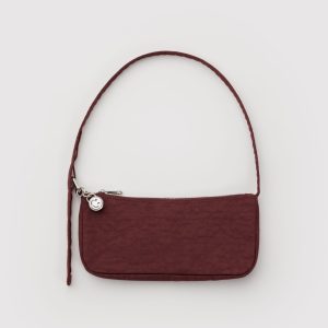 Nylon Pouchette in Mahogany - Image 1
