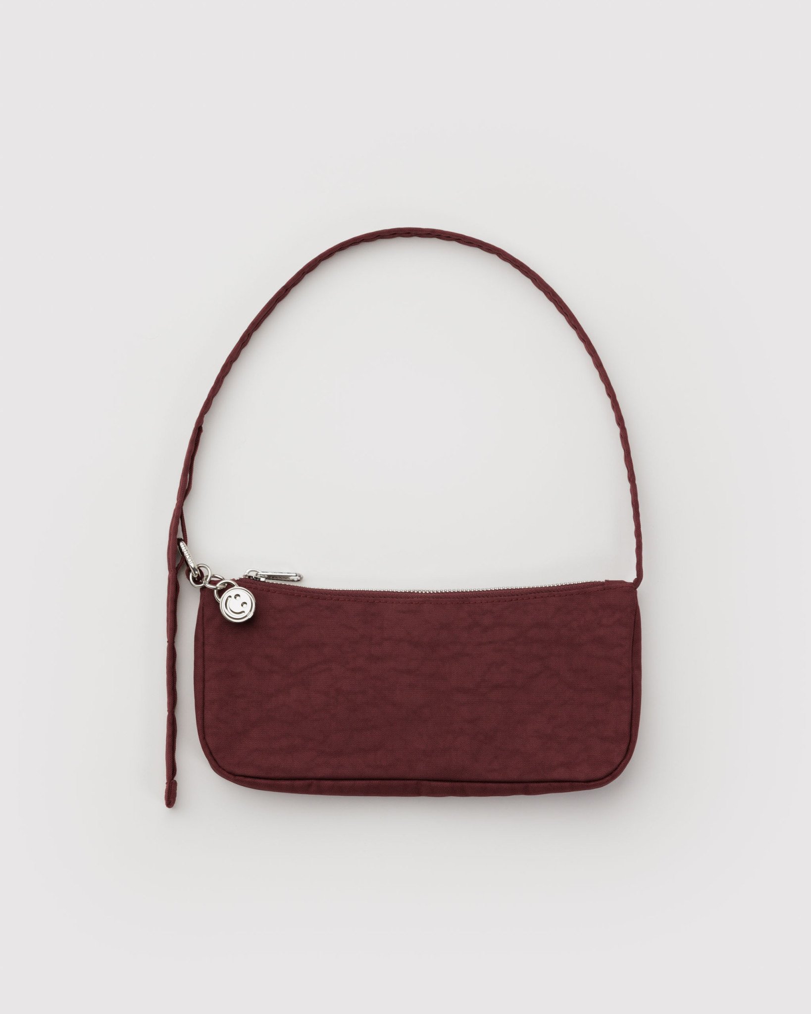 Nylon Pouchette in Mahogany - Image 1