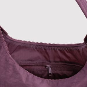 Nylon Shoulder Bag: Wild Plum - Image 2