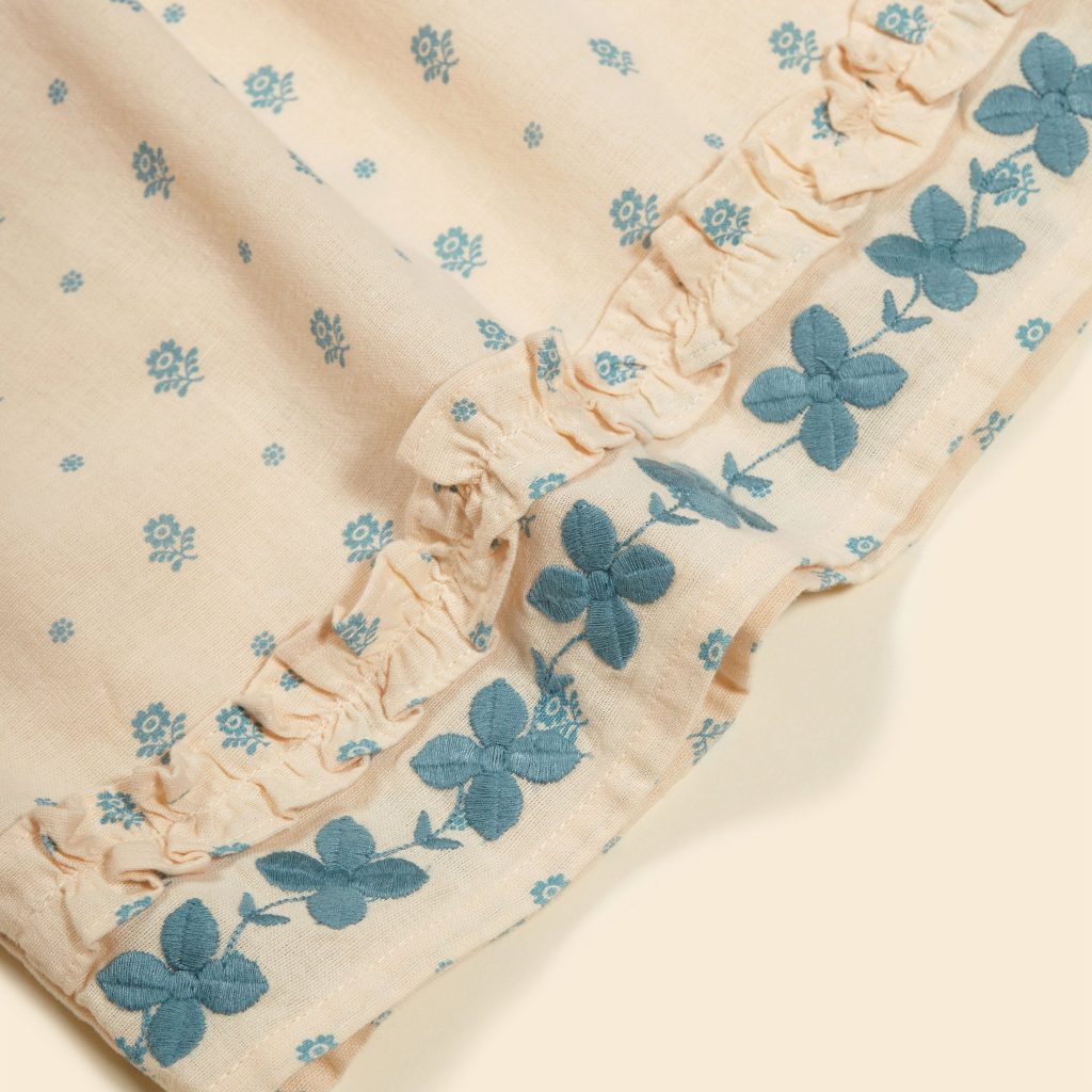 Pernille Dress in Meadow Calico Cashew