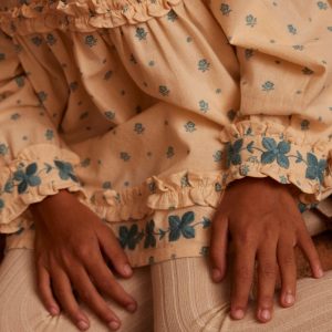 Pernille Dress in Meadow Calico Cashew - Image 3