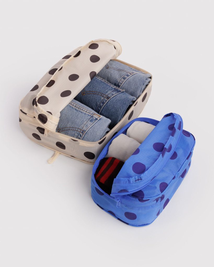 Packing Cube Set: Polka Dot Mix