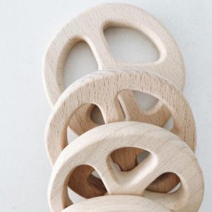 Wood Peace Rattle - Image 3