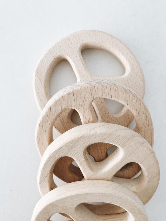 Wood Peace Rattle