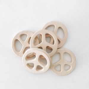 Wood Peace Rattle - Image 1