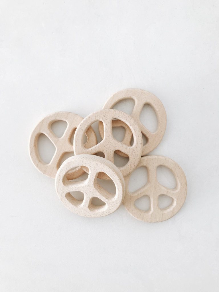 Wood Peace Rattle
