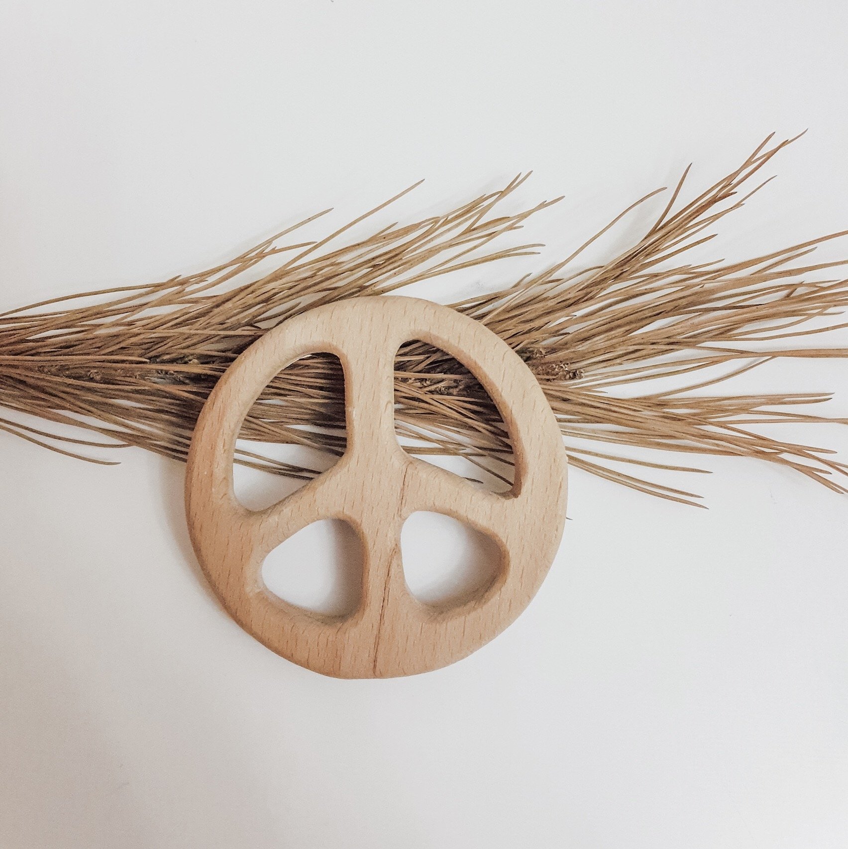 Wood Peace Rattle - Image 5