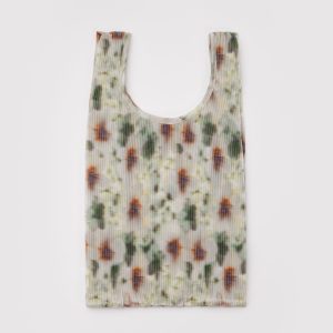 Pleated Baggu: Abstract Floral - Image 2