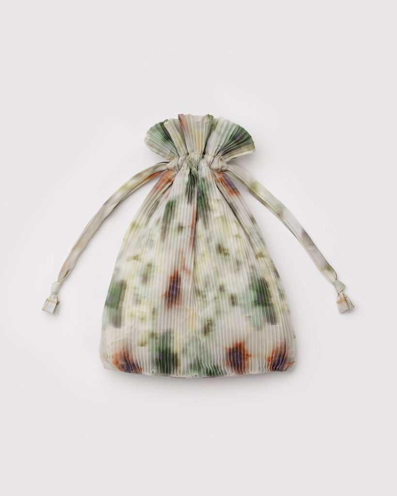 Pleated Baggu: Abstract Floral