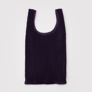 Pleated Baggu: Fig - Image 2