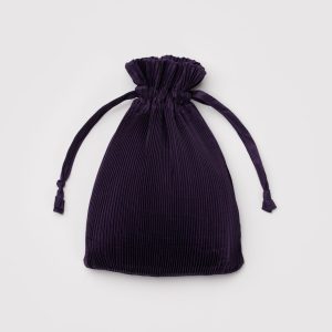 Pleated Baggu: Fig - Image 3