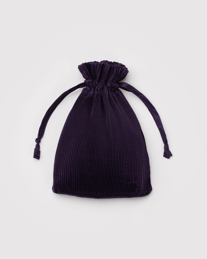 Pleated Baggu: Fig