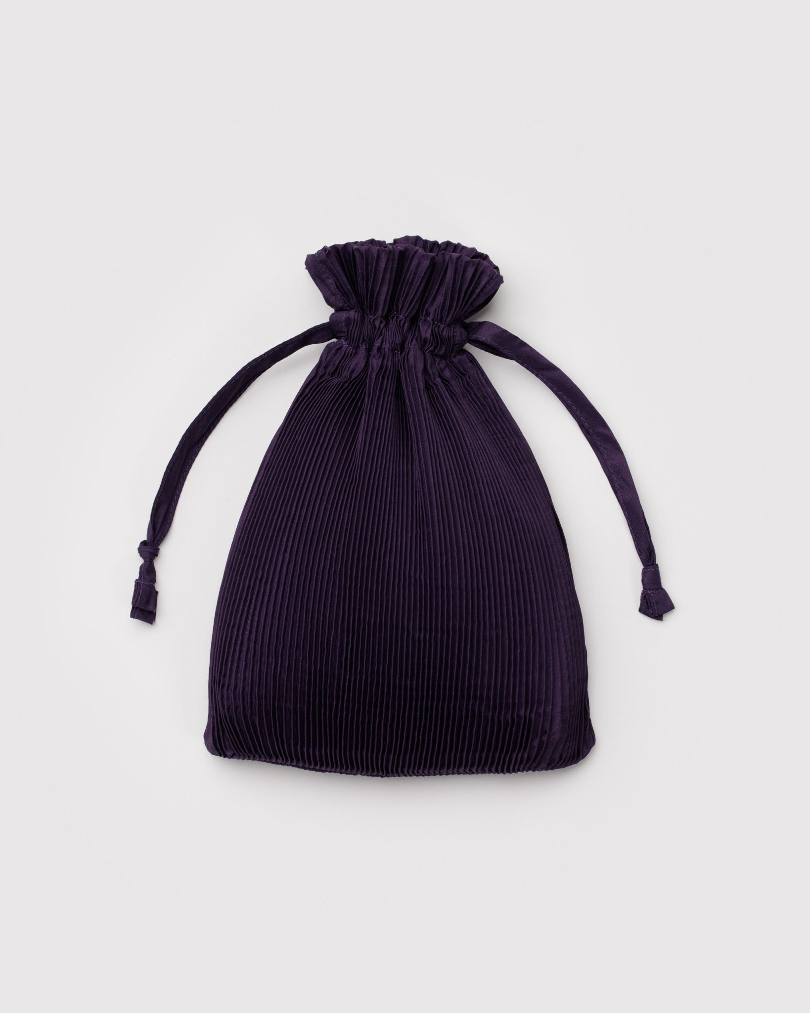Pleated Baggu: Fig - Image 3