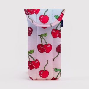 Puffy Glasses Sleeve : Cherries - Image 1
