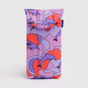Puffy Glasses Sleeve : Dolphins - Image 1