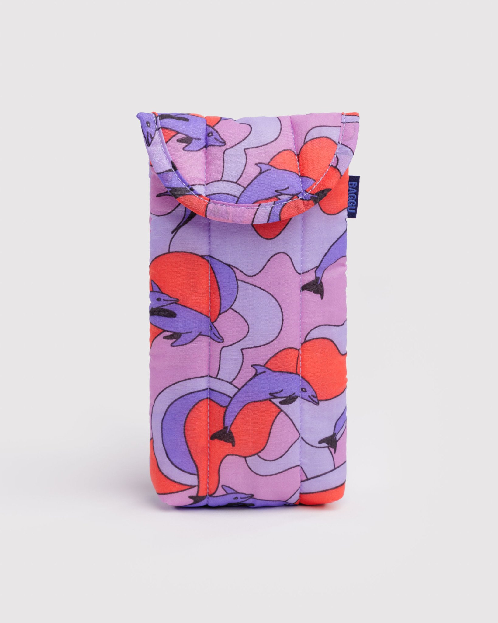Puffy Glasses Sleeve : Dolphins - Image 1