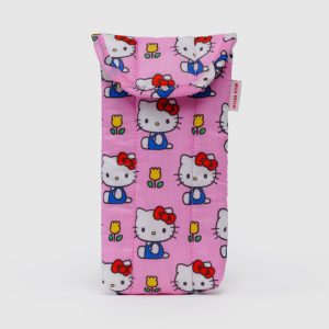 Puffy Glasses Sleeve : Hello Kitty Pink - Image 1