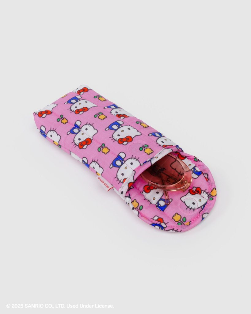 Puffy Glasses Sleeve : Hello Kitty Pink