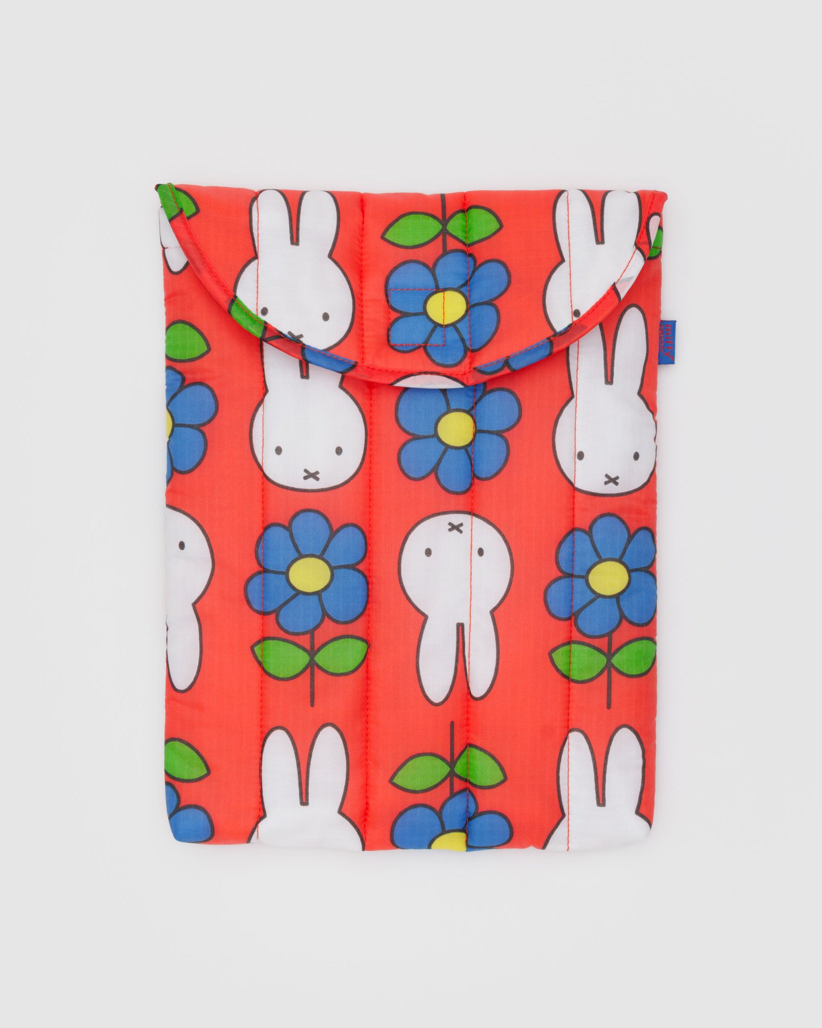 Puffy Laptop Sleeve 13"/14" Flower Miffy - Image 1