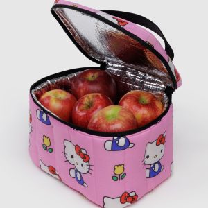 Puffy Lunch Bag in Hello Kitty Pink - Image 2