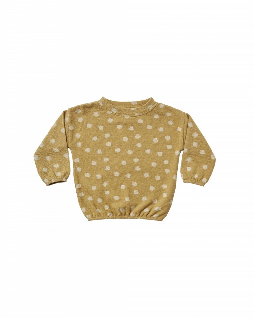 Slouchy Pullover in Sunburst