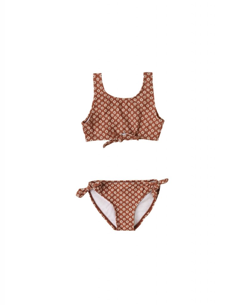 Flower Power Knotted Bikini