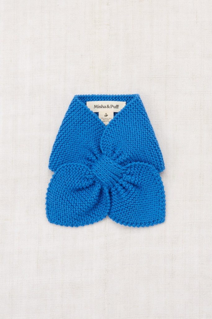 Sledding Scarf in Cerulean