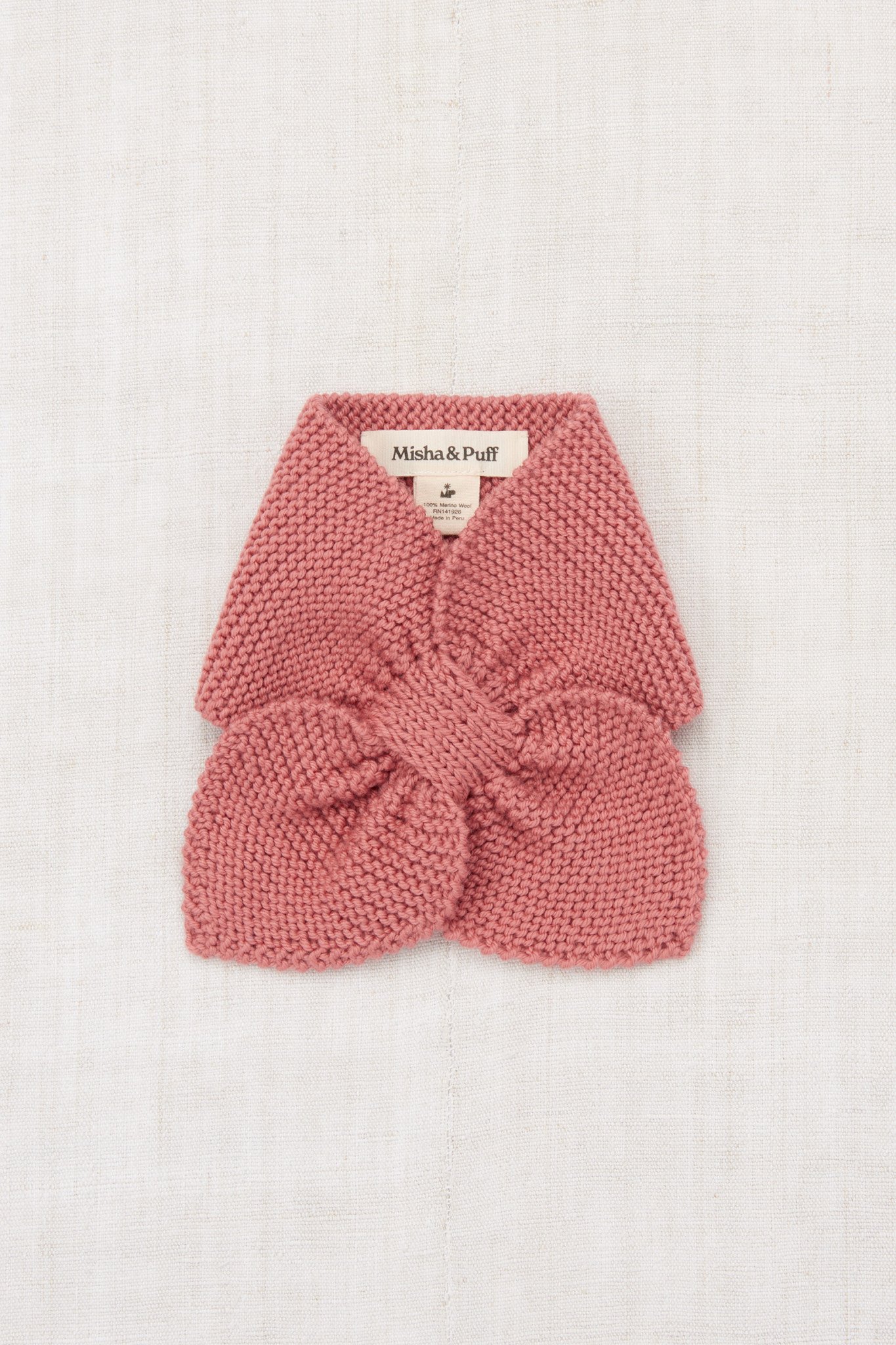 Sledding Scarf in Rosewood - Image 1