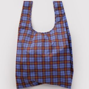 Standard Baggu: Blue Tartan - Image 1