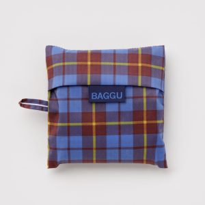 Standard Baggu: Blue Tartan - Image 2