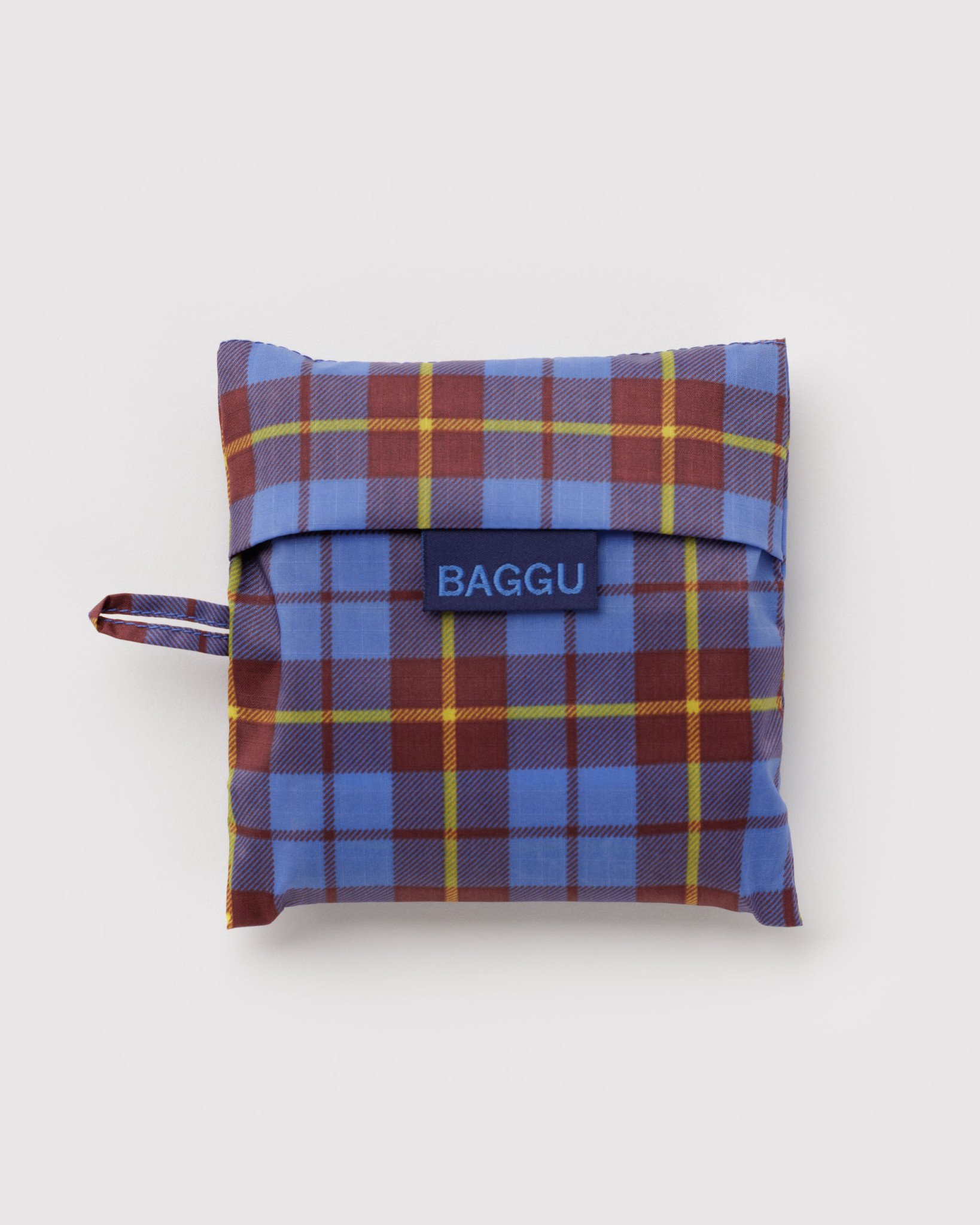 Standard Baggu: Blue Tartan - Image 2