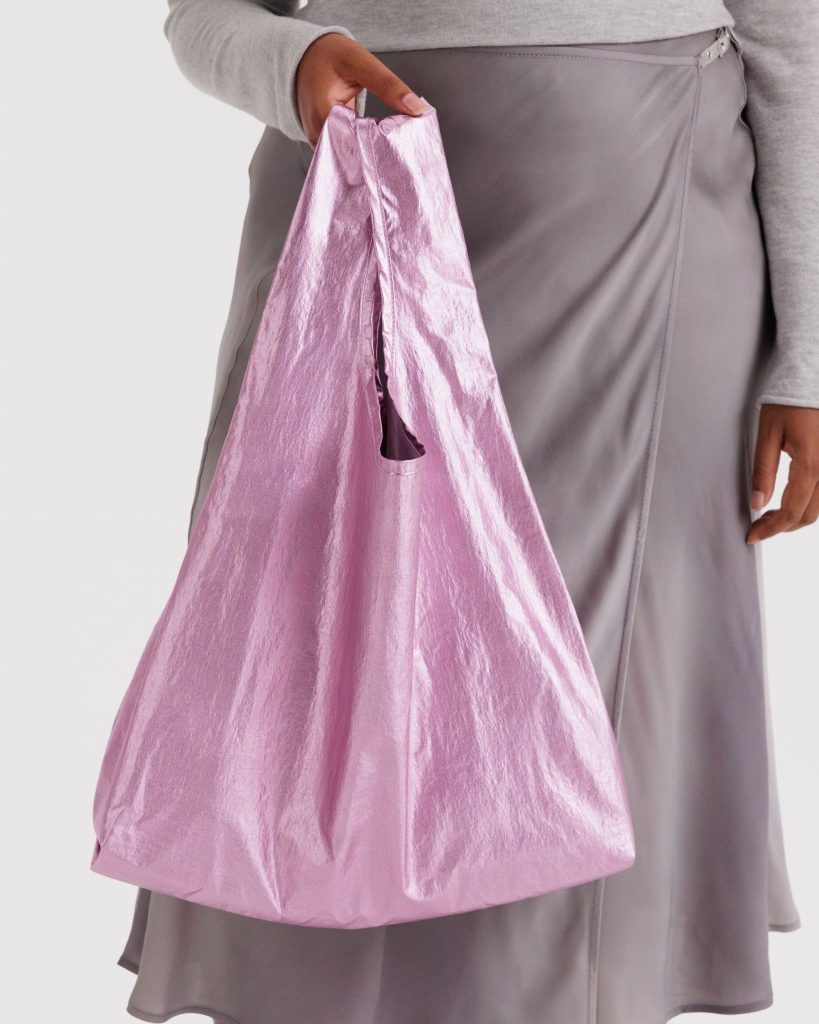 Standard Baggu: Blush Metallic