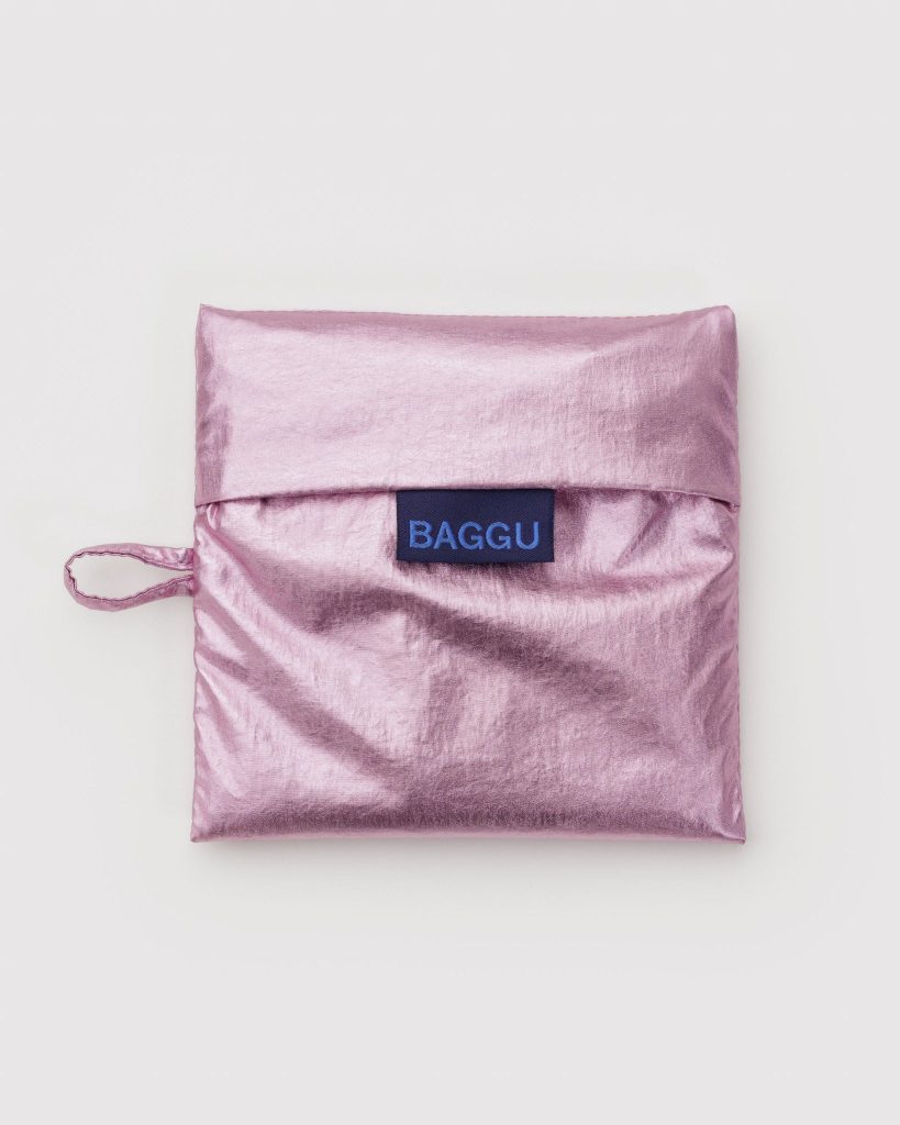 Standard Baggu: Blush Metallic