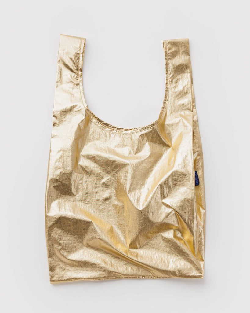 Standard Baggu: Gold Metallic