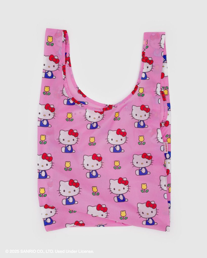 Standard Baggu: Hello Kitty Pink