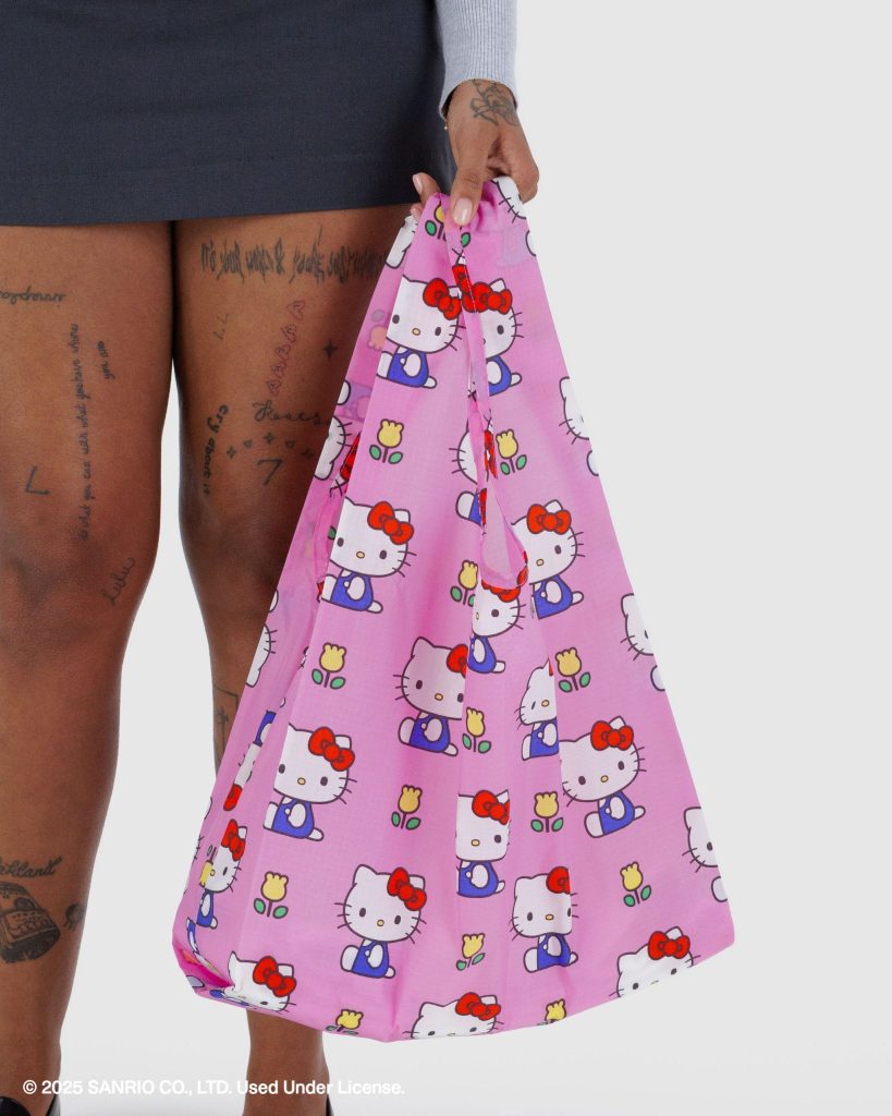 Standard Baggu: Hello Kitty Pink