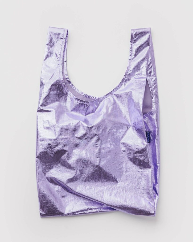 Standard Baggu: Lavender Metallic