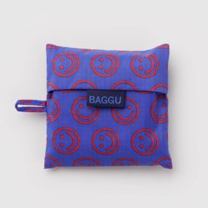 Standard Baggu: Mini Cobalt Happy - Image 2