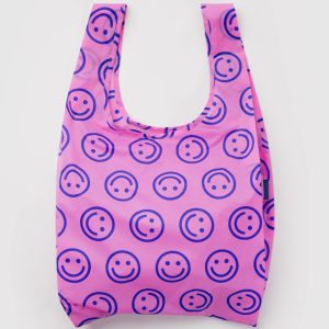 Standard Baggu: Pop Pink Happy - Image 1