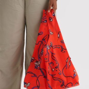 Standard Baggu: Red Snapdragon - Image 3