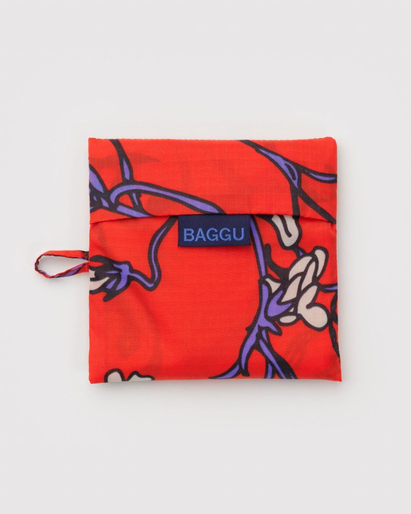 Standard Baggu: Red Snapdragon