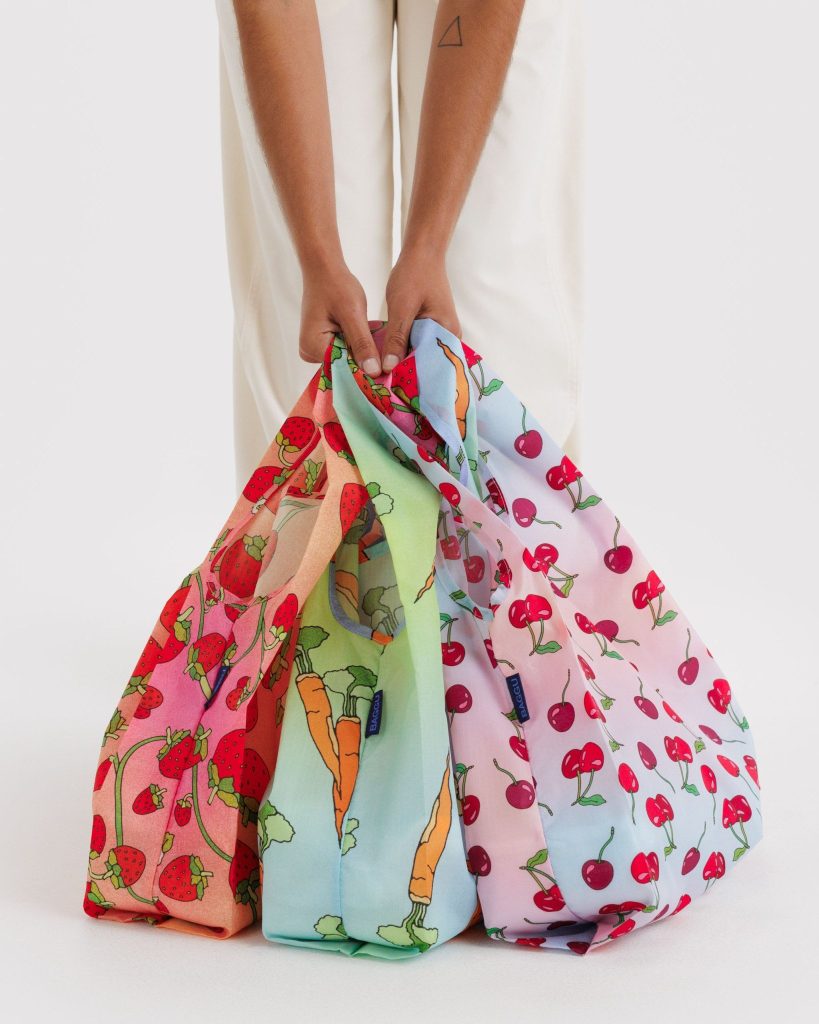 Baggu Set of 3: Carrots + Berries