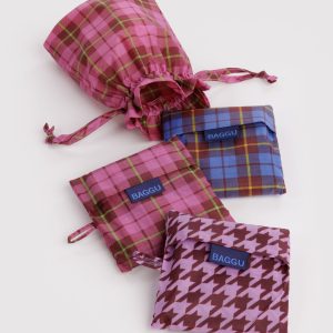 Baggu Set of 3: Check Mix - Image 1