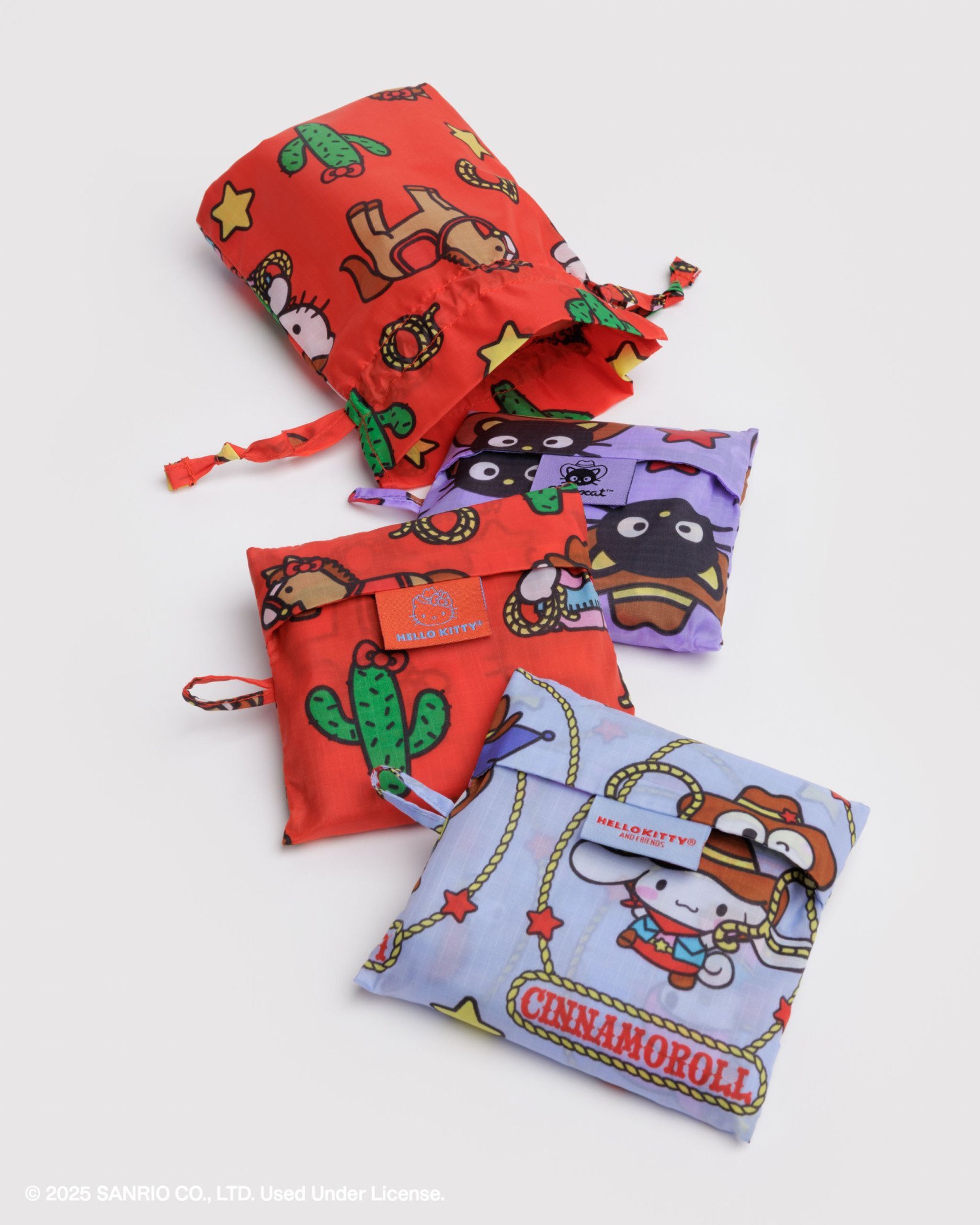 Baggu Set of 3: Hello Kitty + Friends Western - Image 2