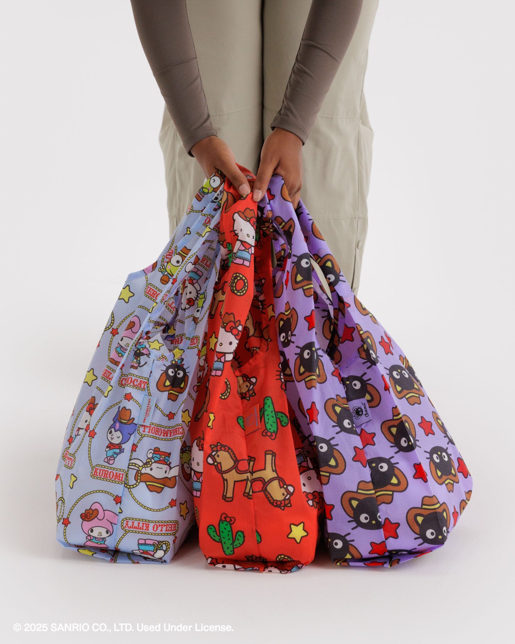 Baggu Set of 3: Hello Kitty + Friends Western - Image 4