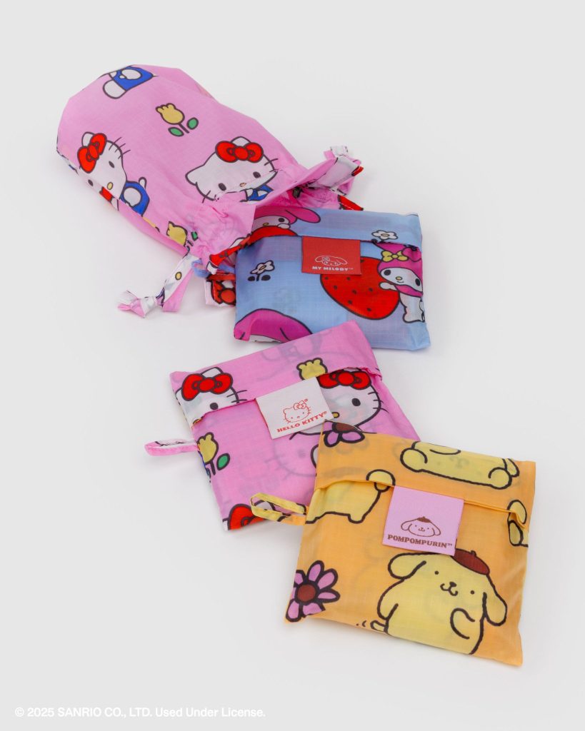 Baggu Set of 3: Hello Kitty and Friends Florals